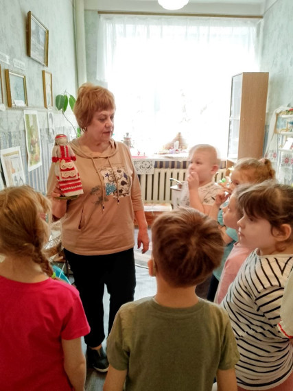 В дошкольном отделении прошло комплексное занятие "День чувашской культуры".